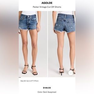 Agolde Parker Shorts